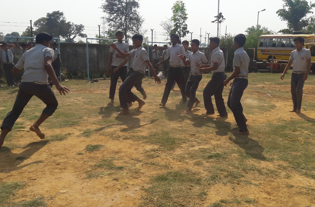 Sports on the school ground