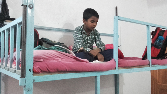 Hostel room